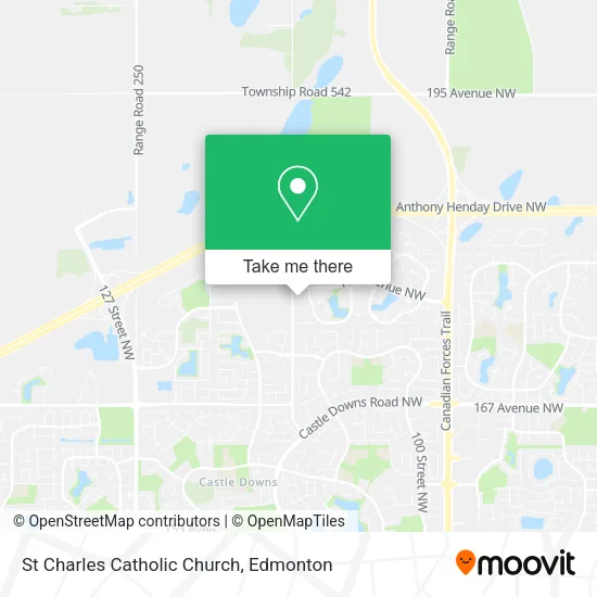 St Charles Catholic Church map