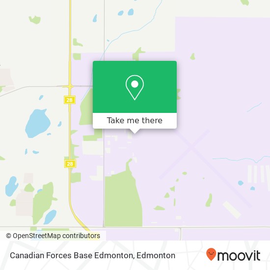 Canadian Forces Base Edmonton plan
