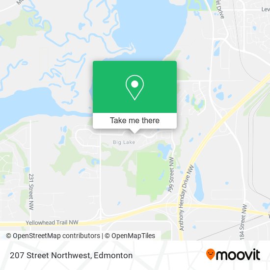 207 Street Northwest map