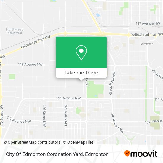 City Of Edmonton Coronation Yard plan
