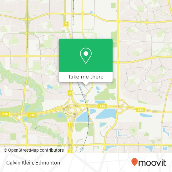 Calvin Klein, 1443 99 St NW Edmonton, AB T6N 0B4 map