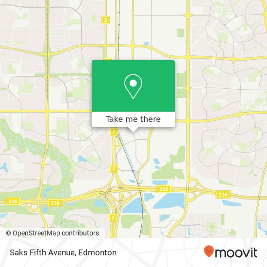 Saks Fifth Avenue, 1978 99 St NW Edmonton, AB T6N 1K9 map