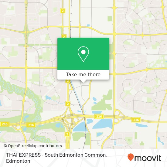 THAI EXPRESS - South Edmonton Common, 1921 98 St NW Edmonton, AB T6N 1L5 map