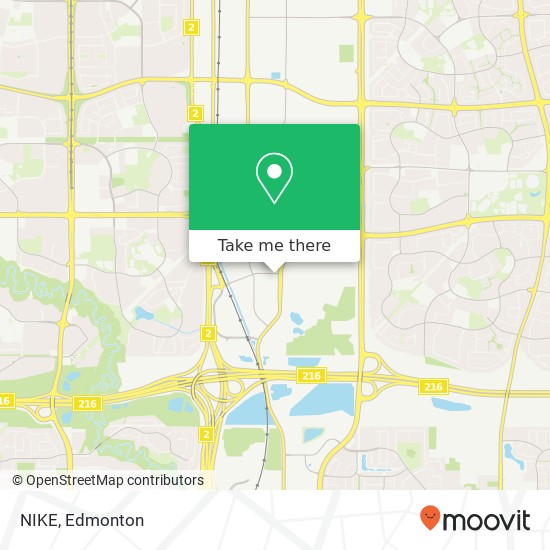 NIKE, 9743 19 Ave NW Edmonton, AB T6N 1N5 map