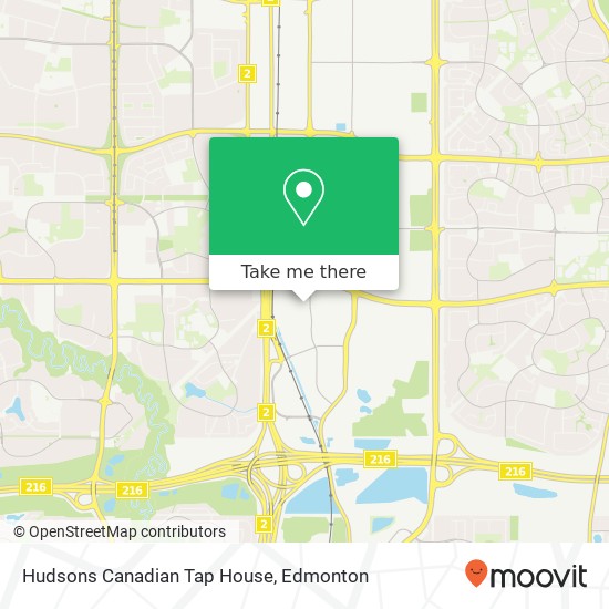 Hudsons Canadian Tap House, 2104 99 St NW Edmonton, AB plan