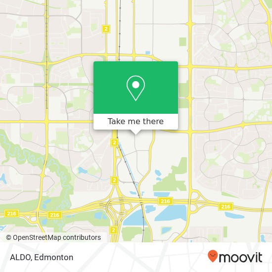 ALDO, 2047 99 St NW Edmonton, AB plan