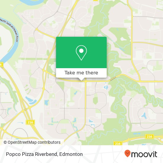 Popco Pizza Riverbend, 14255 23 Ave NW Edmonton, AB T6R map
