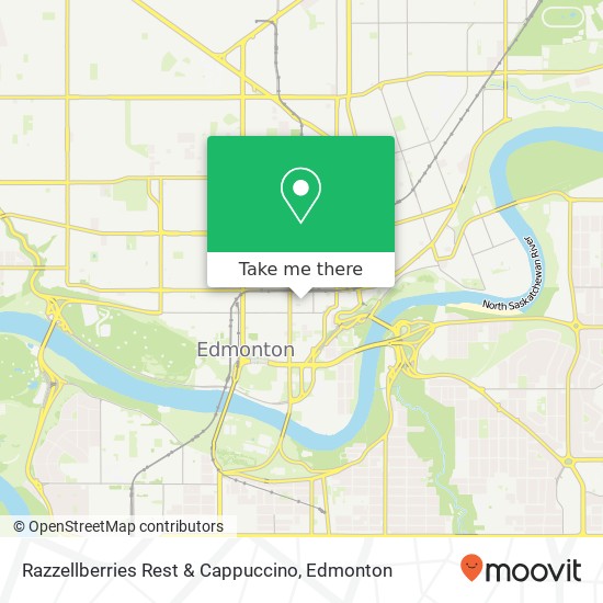 Razzellberries Rest & Cappuccino, 10040 104 St NW Edmonton, AB T5J 0Z1 map