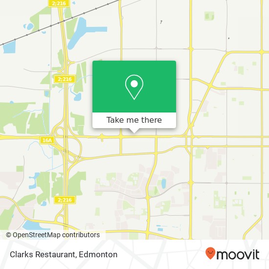 Clarks Restaurant, 18128 Stony Plain Rd NW Edmonton, AB T5S 1A6 plan