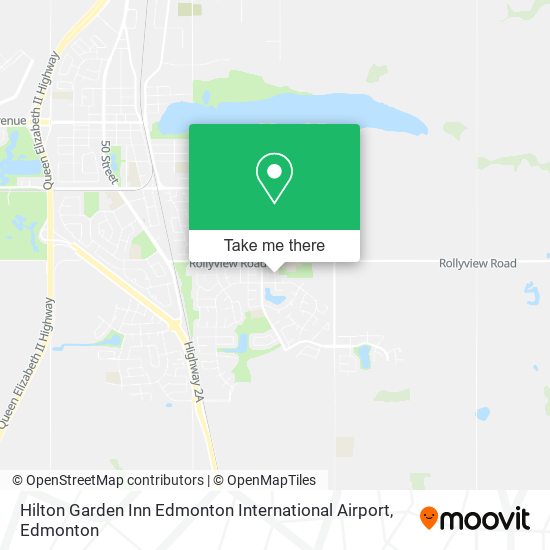 Hilton Garden Inn Edmonton International Airport plan