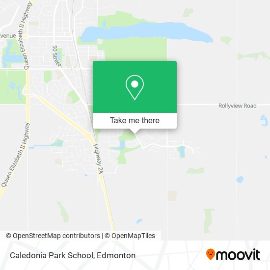 Caledonia Park School map