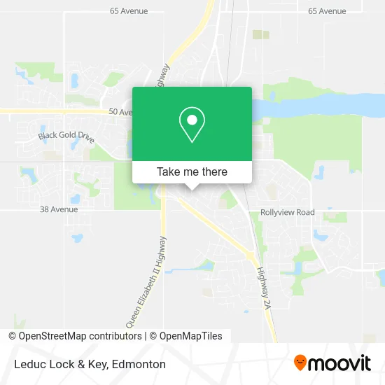 Leduc Lock & Key map