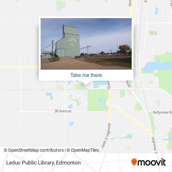 Leduc Public Library plan