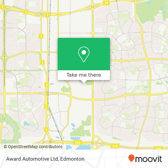 Award Automotive Ltd map