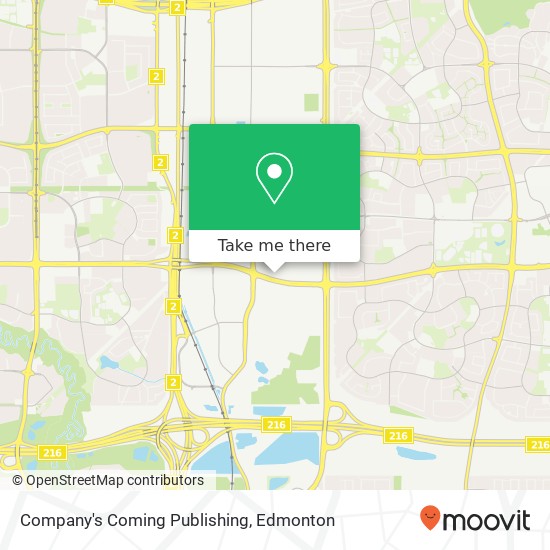 Company's Coming Publishing map