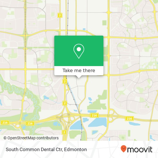 South Common Dental Ctr map