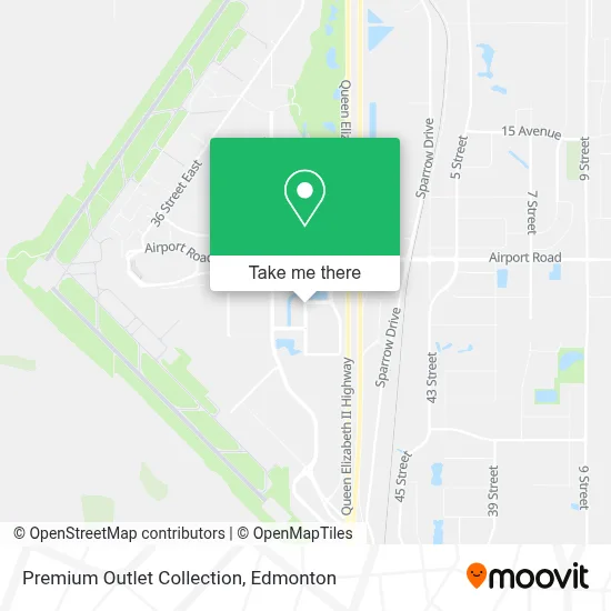 Premium Outlet Collection map