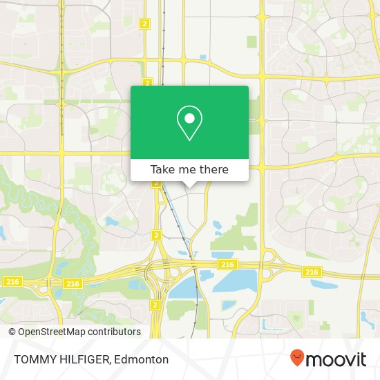 TOMMY HILFIGER, 98 St NW Edmonton, AB T6N plan