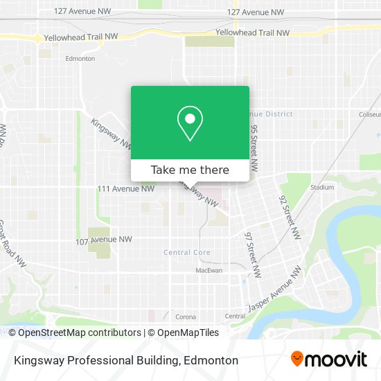 Kingsway Professional Building map