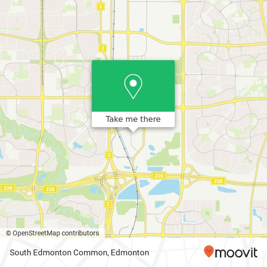 South Edmonton Common map