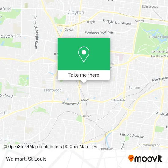 Walmart map