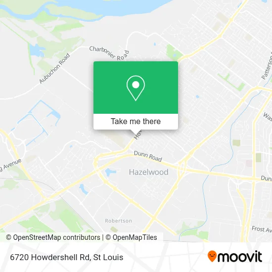 6720 Howdershell Rd map