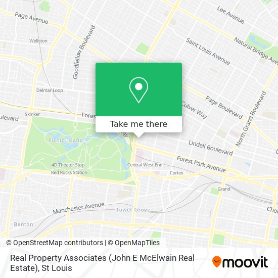 Real Property Associates (John E McElwain Real Estate) map