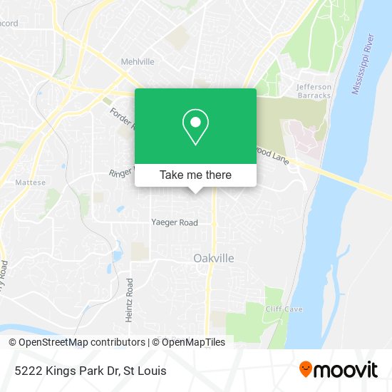 5222 Kings Park Dr map