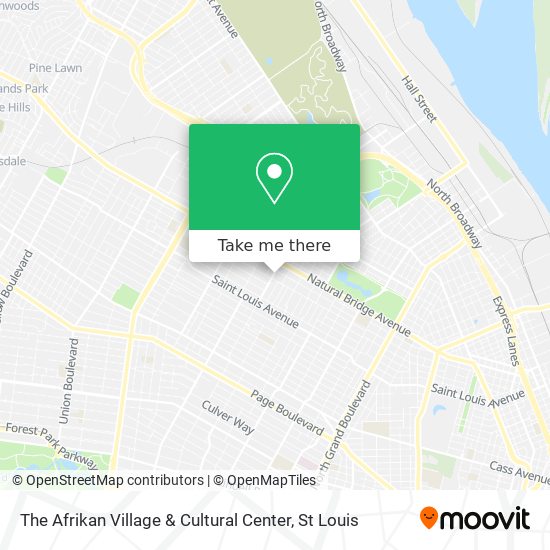 Mapa de The Afrikan Village & Cultural Center