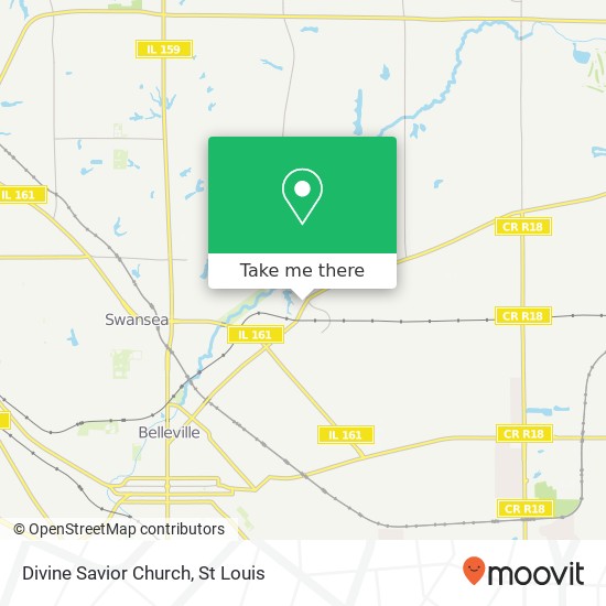 Mapa de Divine Savior Church