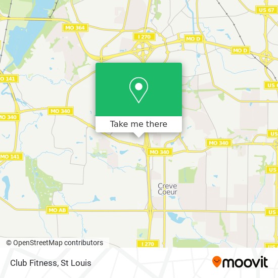 How To Get To Club Fitness In St Louis By Bus Or Metro Moovit