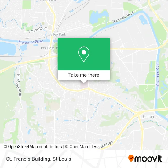 St. Francis Building map