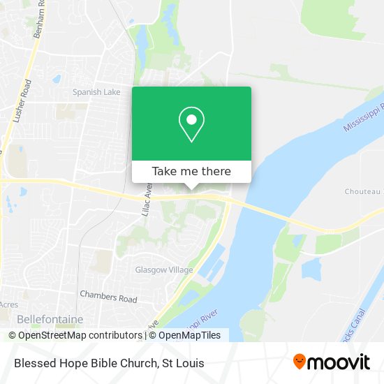 Blessed Hope Bible Church map
