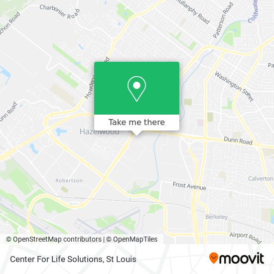 Center For Life Solutions map