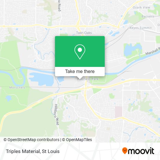 Mapa de Triples Material