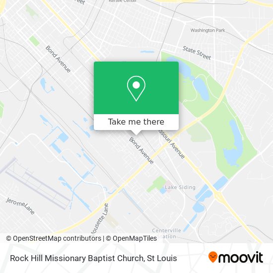 Mapa de Rock Hill Missionary Baptist Church