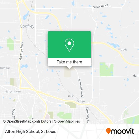 Mapa de Alton High School
