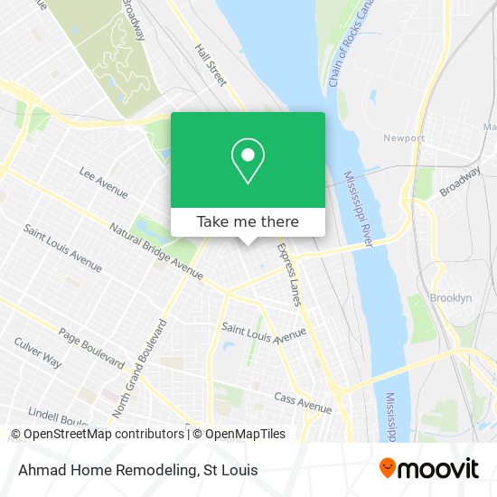 Ahmad Home Remodeling map