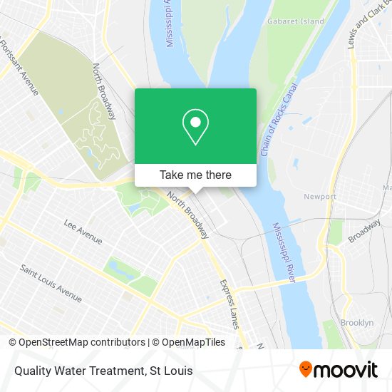 Mapa de Quality Water Treatment