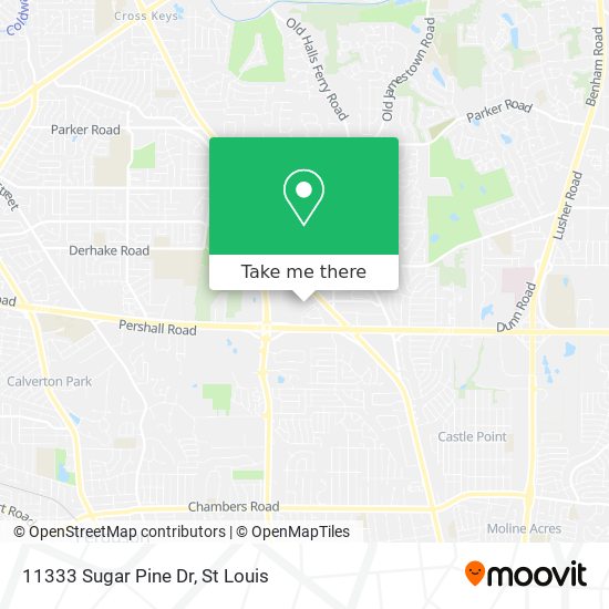 11333 Sugar Pine Dr map