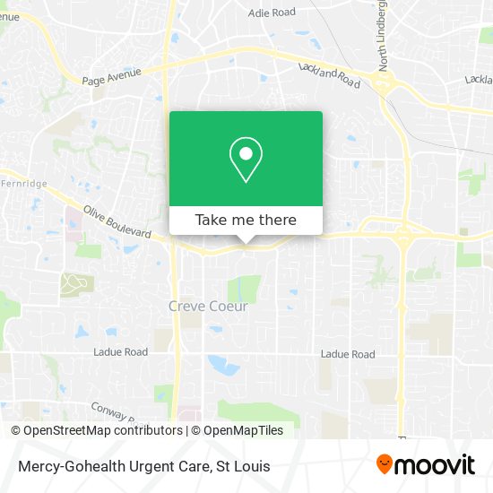 Mercy-Gohealth Urgent Care map