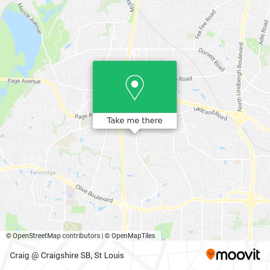 Mapa de Craig @ Craigshire SB