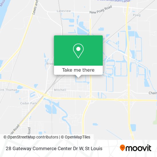 28 Gateway Commerce Center Dr W map