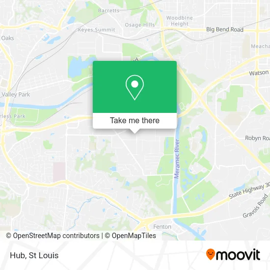 Hub map