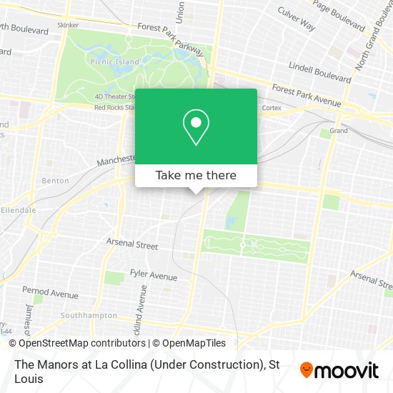 The Manors at La Collina (Under Construction) map