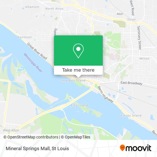 Mapa de Mineral Springs Mall