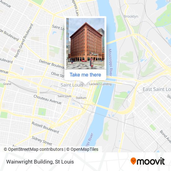 Wainwright Building map
