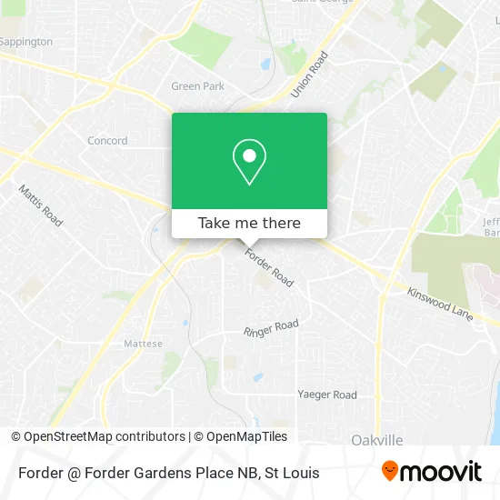 Forder @ Forder Gardens Place NB map