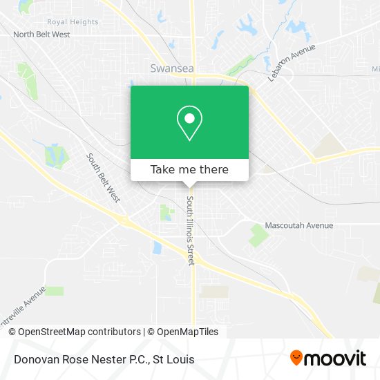 Mapa de Donovan Rose Nester P.C.
