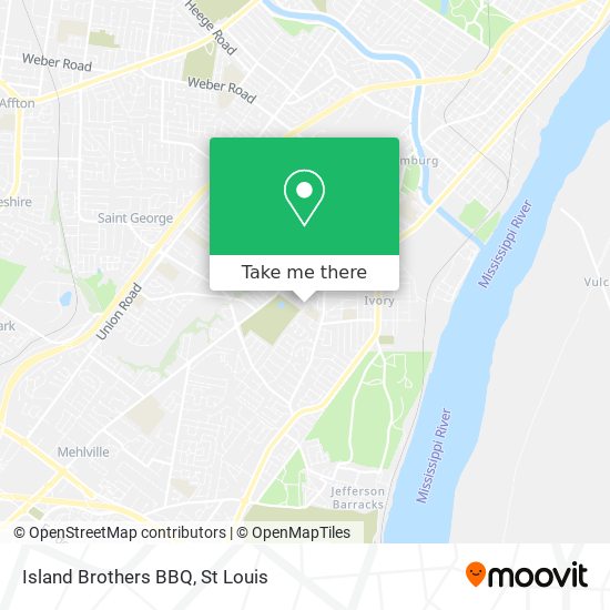 Island Brothers BBQ map